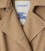 Burberry Beige Cashmere Long Kensington Heritage Trench Coat