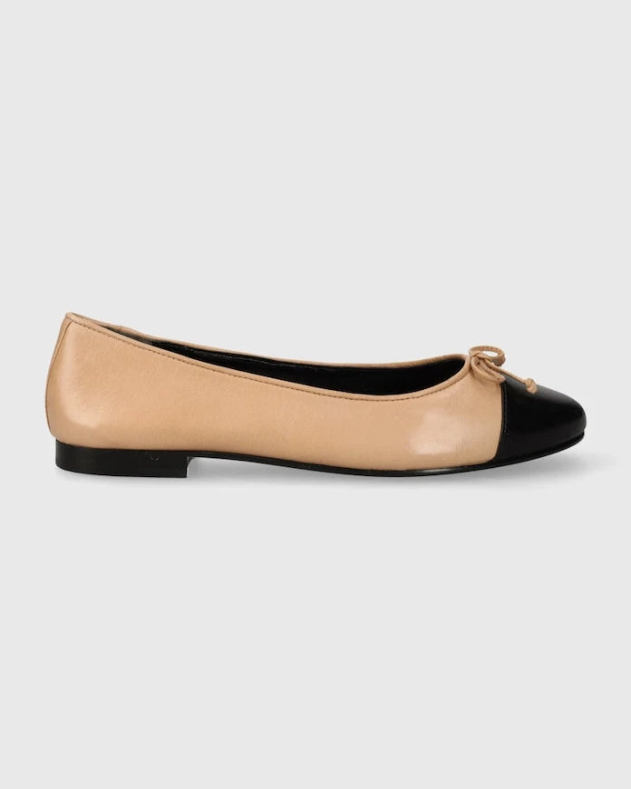 Tory Burch CAP-TOE BALLET Deri Babet