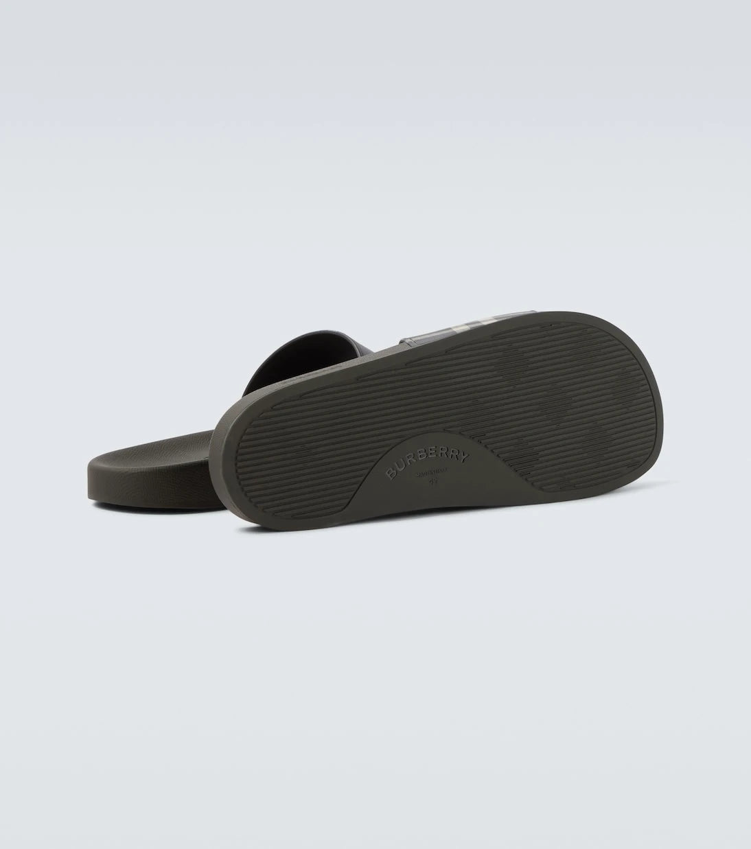Burberry - Burberry Check slides