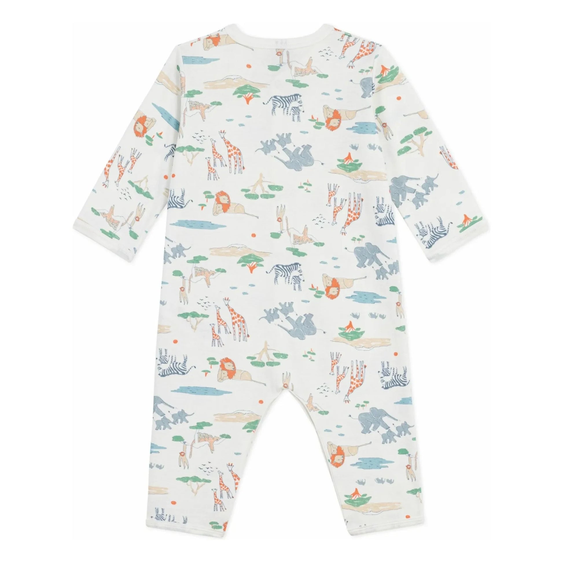 Petit Bateau - Dors Bien Savane pyjamas | White