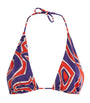 Multi Labirinto Print Bikini Top