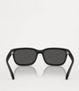 Moncler Black Injected Slicka ME8002 Sunglasses