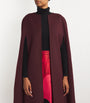 Burgundy Cashmere Monceau Cape