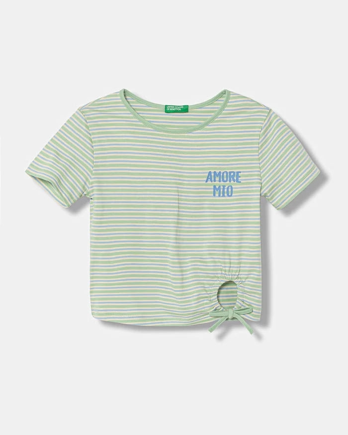 United Colors of Benetton çocuk pamuklu tişört