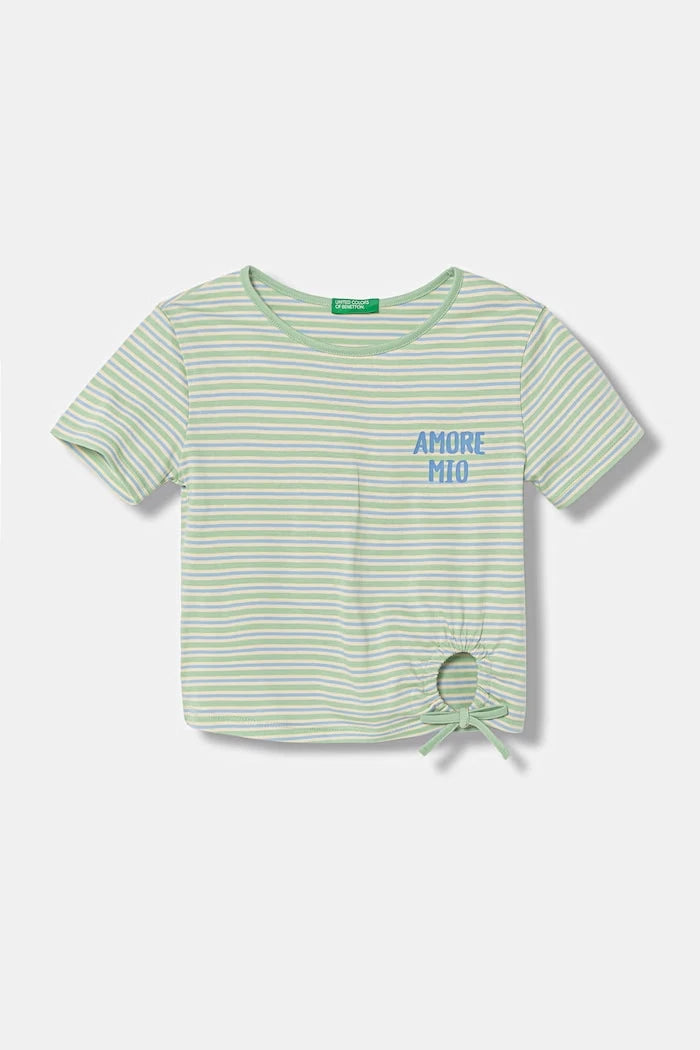 United Colors of Benetton тениска за деца от памук