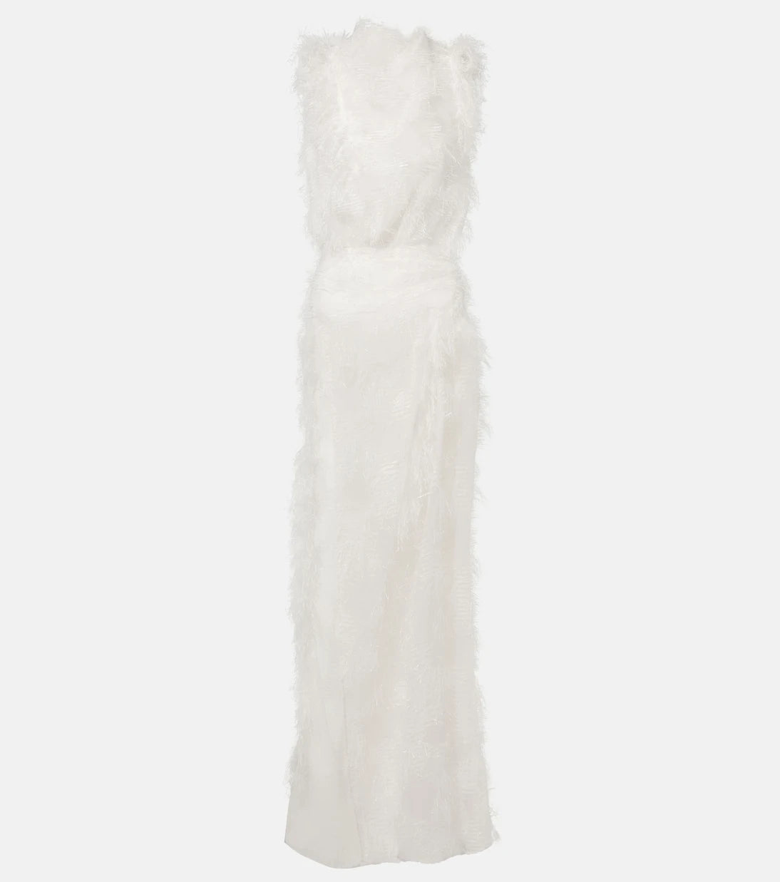 Maticevski - Alabaster silk-blend gown