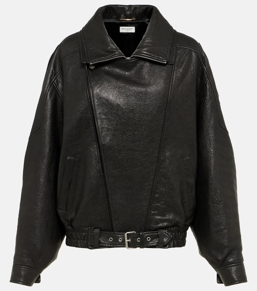 Saint Laurent - Oversized leather blouson