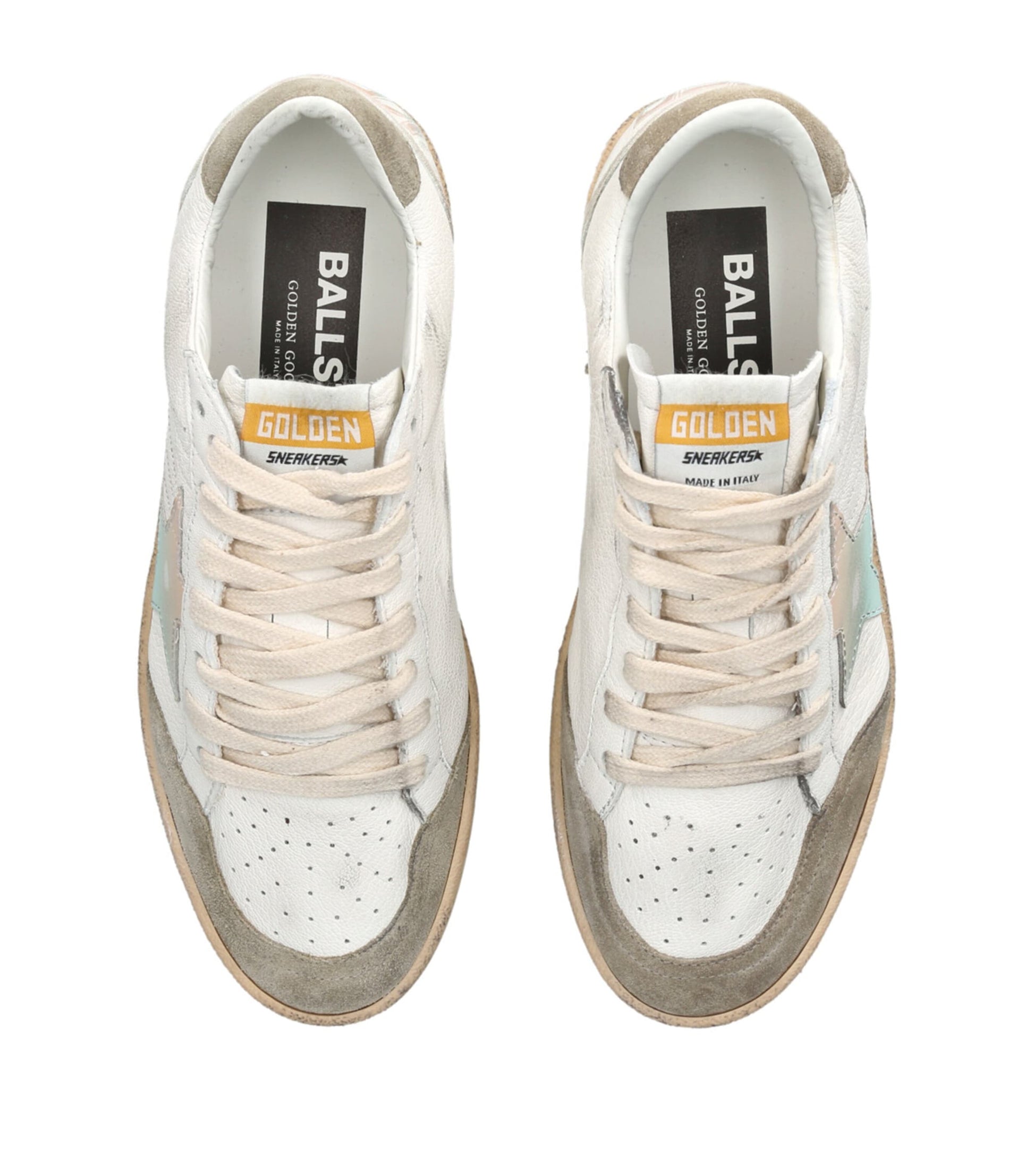 Multi Leather Ballstar Low-Top Sneakers