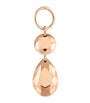 Double Faceted Gold Charm