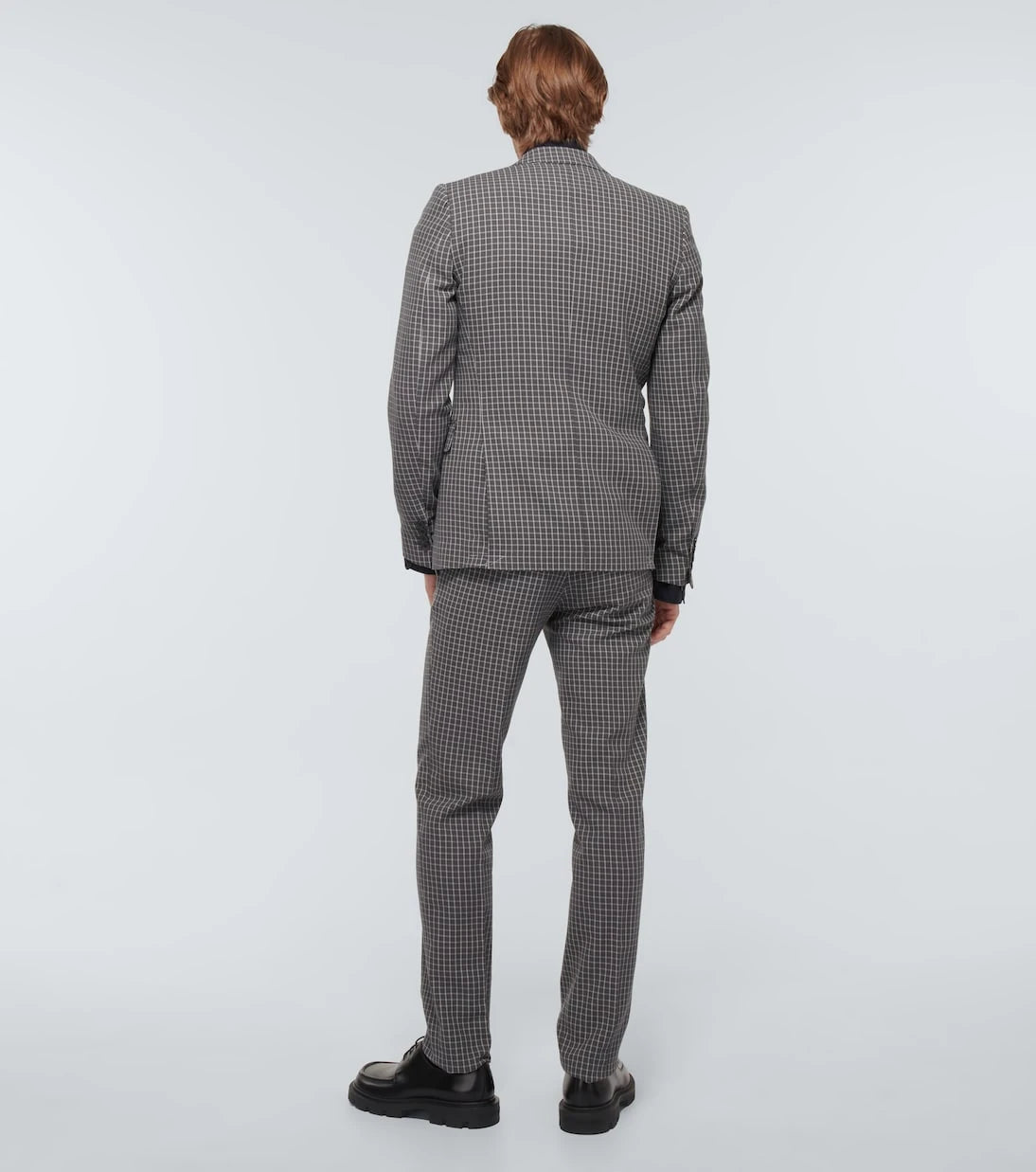 Dries Van Noten - Checked cotton suit
