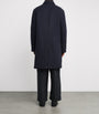 Polo Ralph Lauren Navy Wool Langdon Overcoat