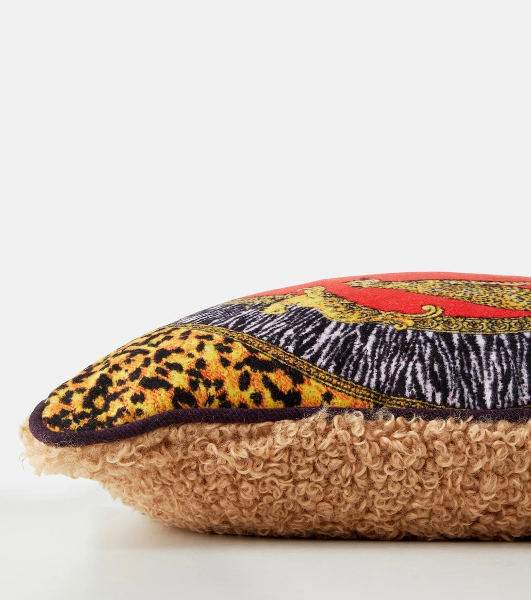 Versace Home - Wild Cats wool cushion