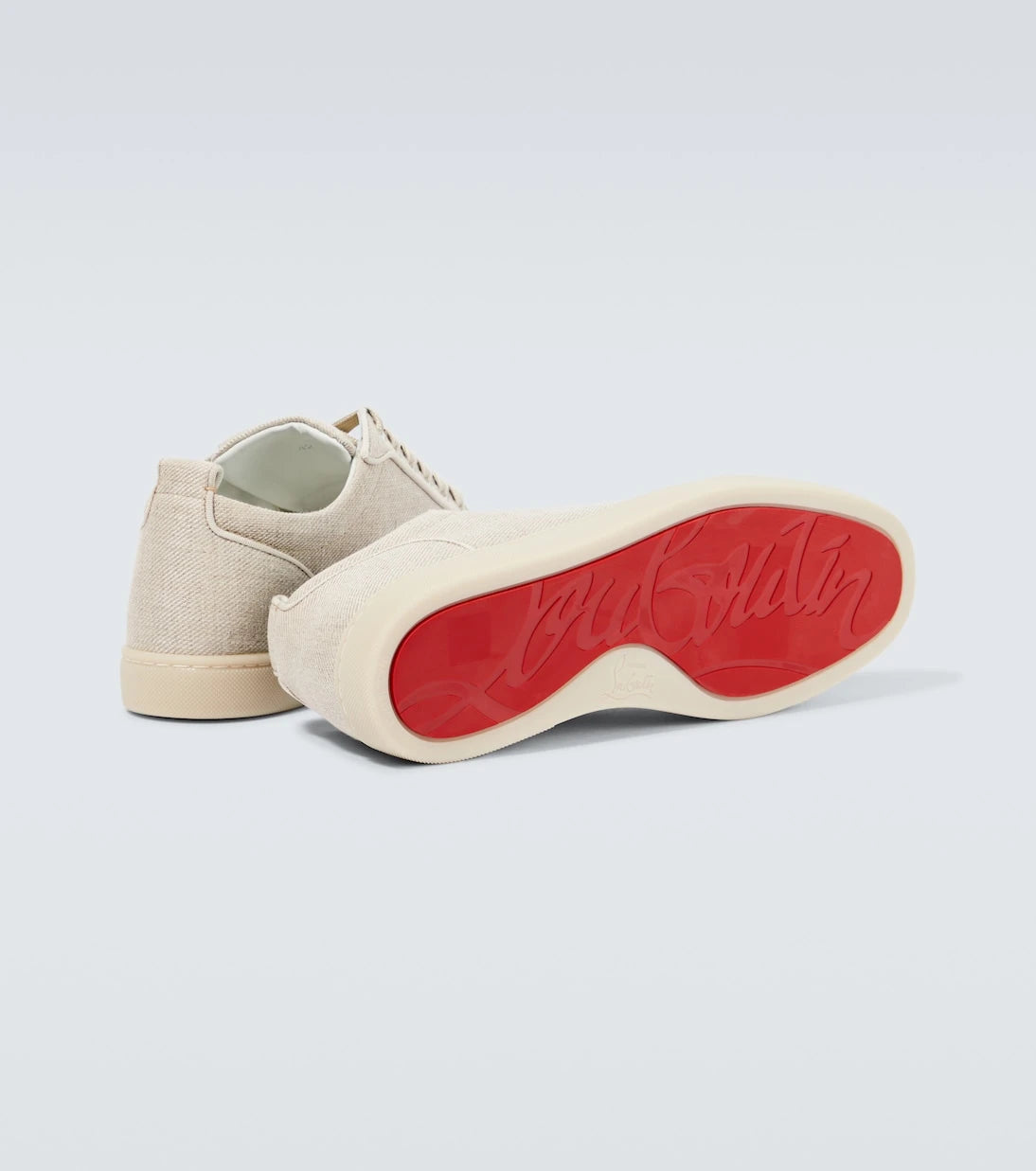 Christian Louboutin - Rantulow Orlato canvas sneakers