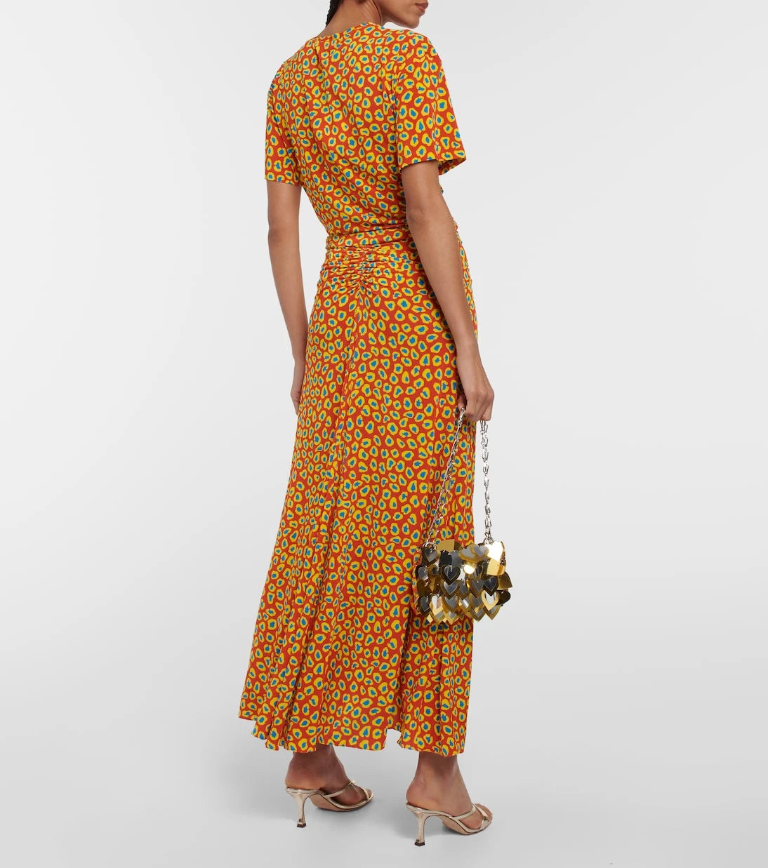 Rabanne - Second Skin leopard-print top