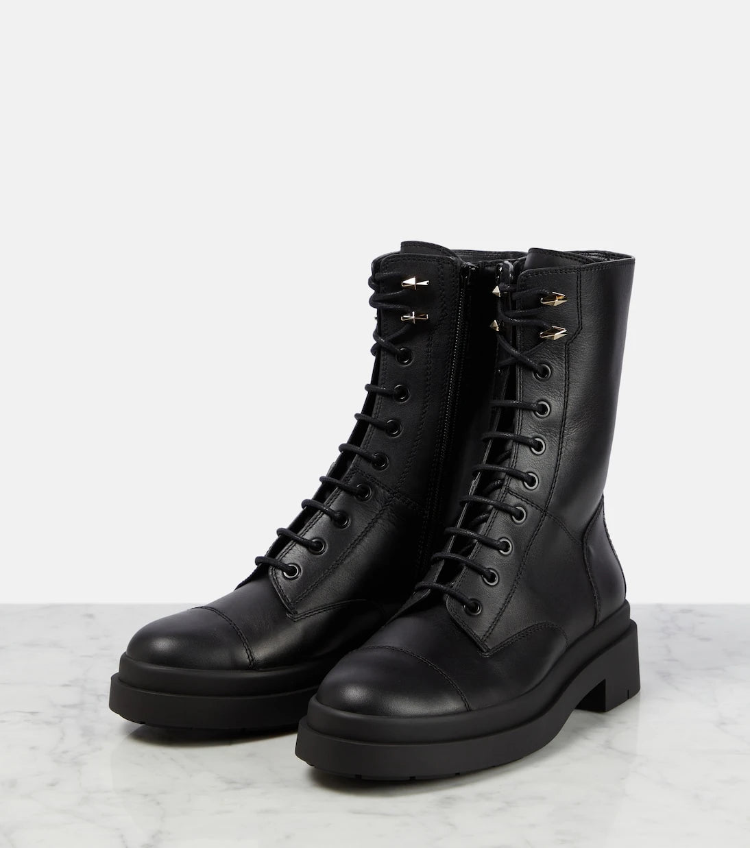 Jimmy Choo - Nari leather mid-calf boots