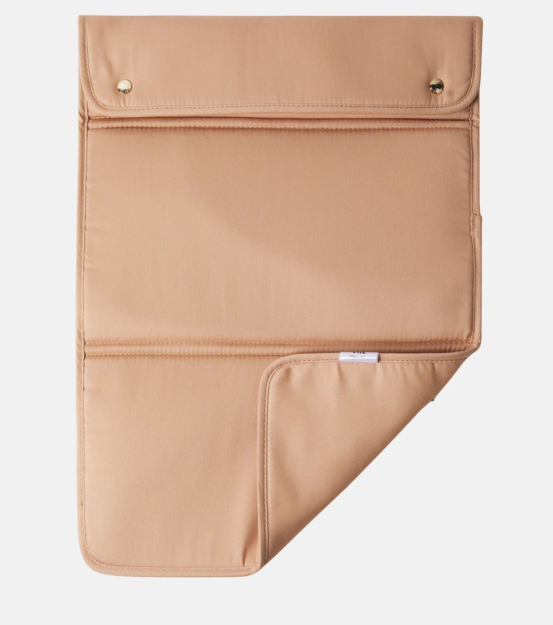 Chloé Kids - حقيبة تغيير حفاضات قطنية بشعار الماركة