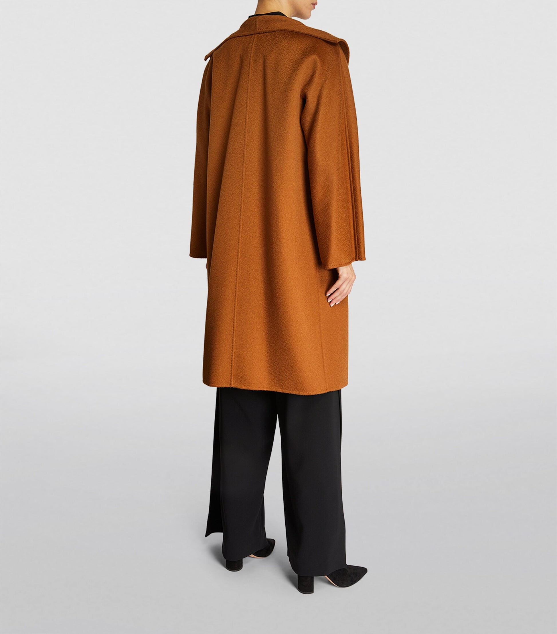 Brown Cashmere Lilia Coat