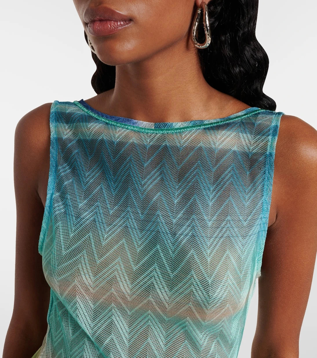 Missoni - Zigzag beach dress