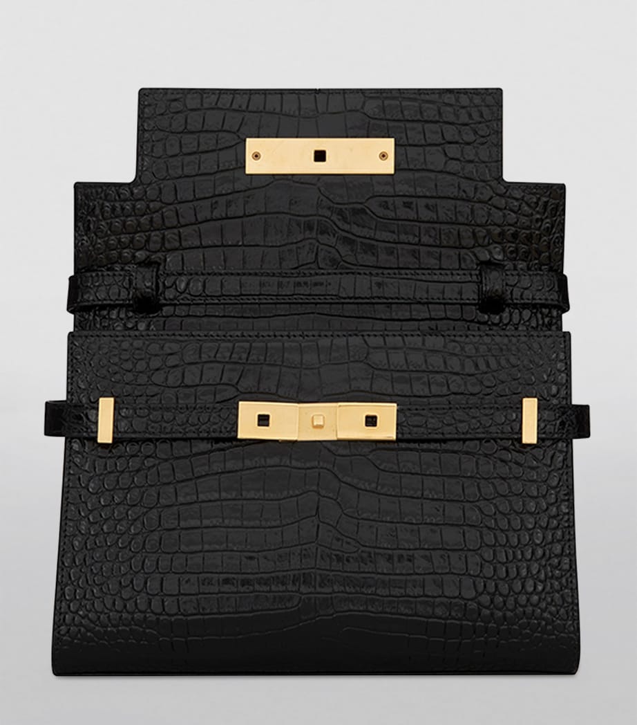 Saint Laurent Black Small Manhattan Shoulder Bag