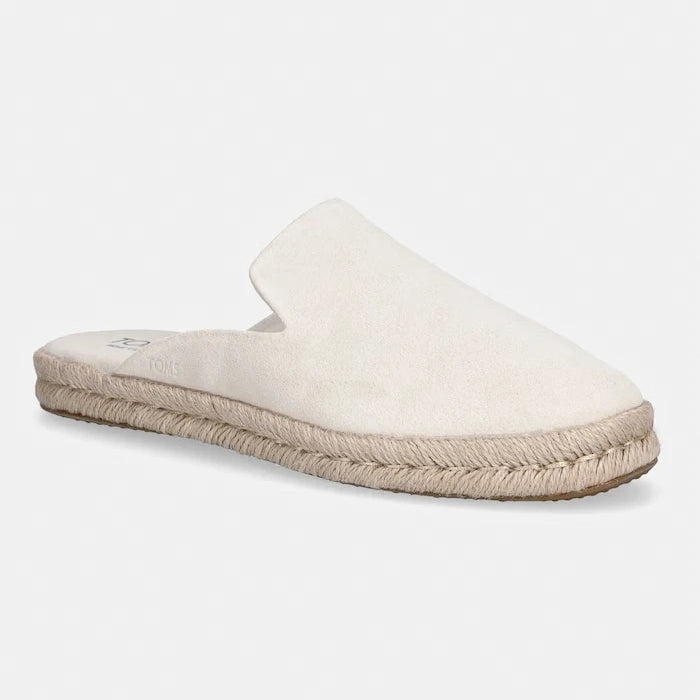Toms чехли дамски от велур LIGHT SAND SUEDE
