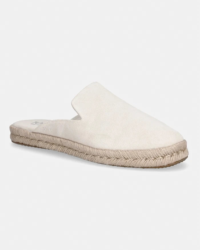 Toms чехли дамски от велур LIGHT SAND SUEDE