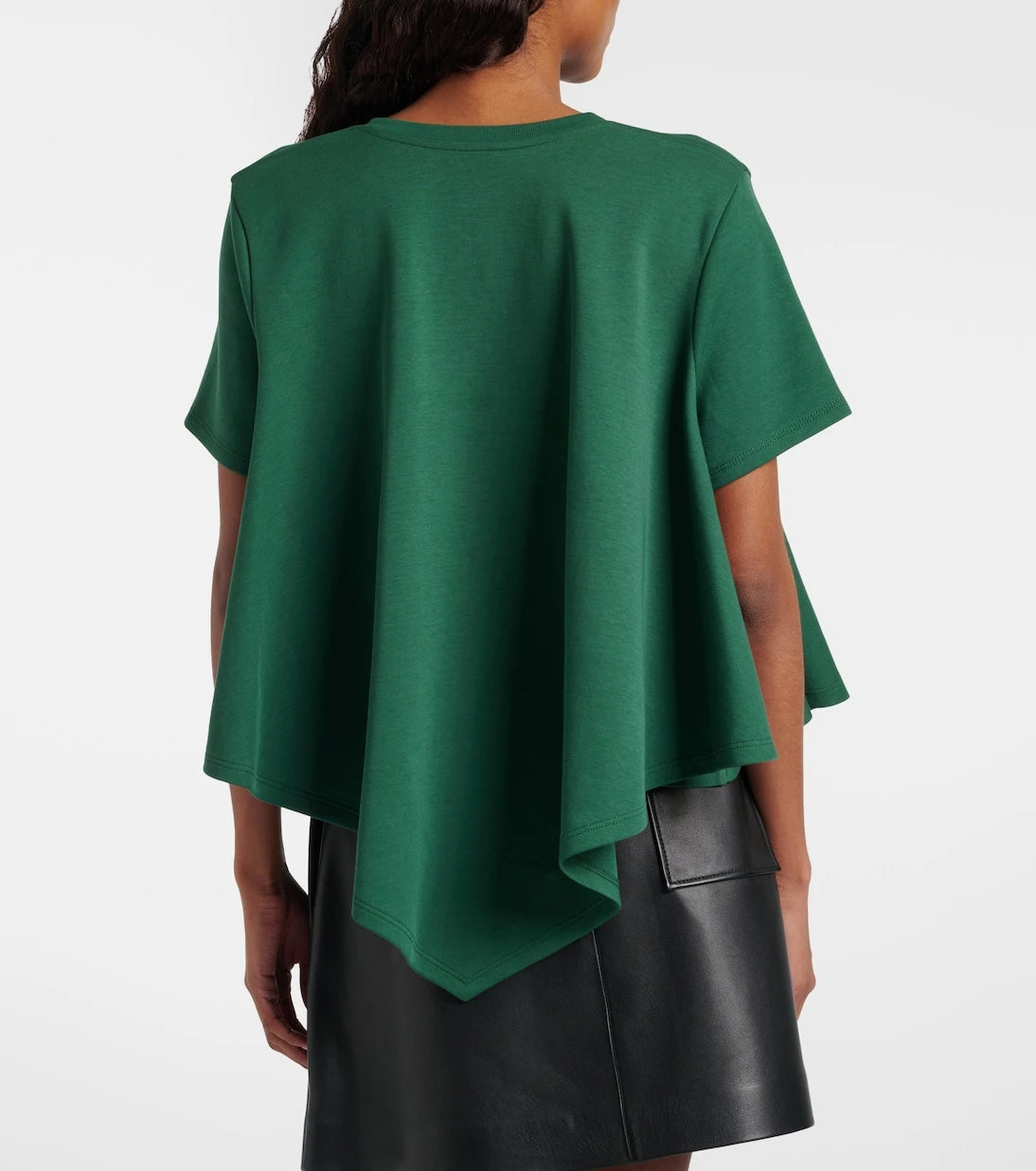 Loewe - Asymmetric cotton-blend top