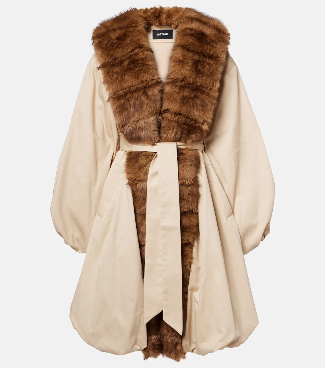 Rotate - Belted coat