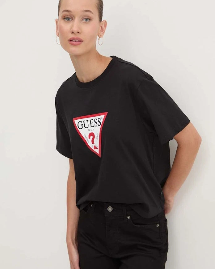 Guess Jeans basic kadın tişört
