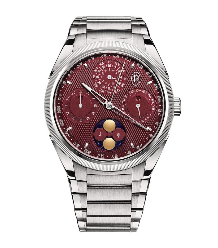 Stainless Steel Tonda PF Xiali Chinese Calendar Watch 42mm