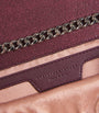 Stella McCartney Burgundy Mini Falabella Cross-Body Bag