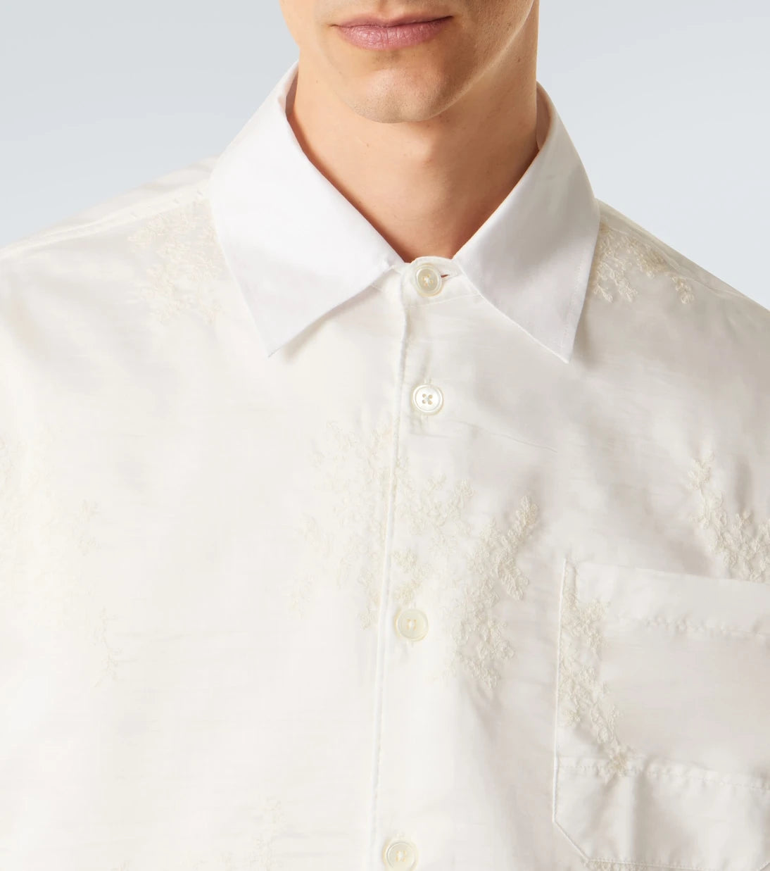 Our Legacy - Vast embroidered cotton shirt