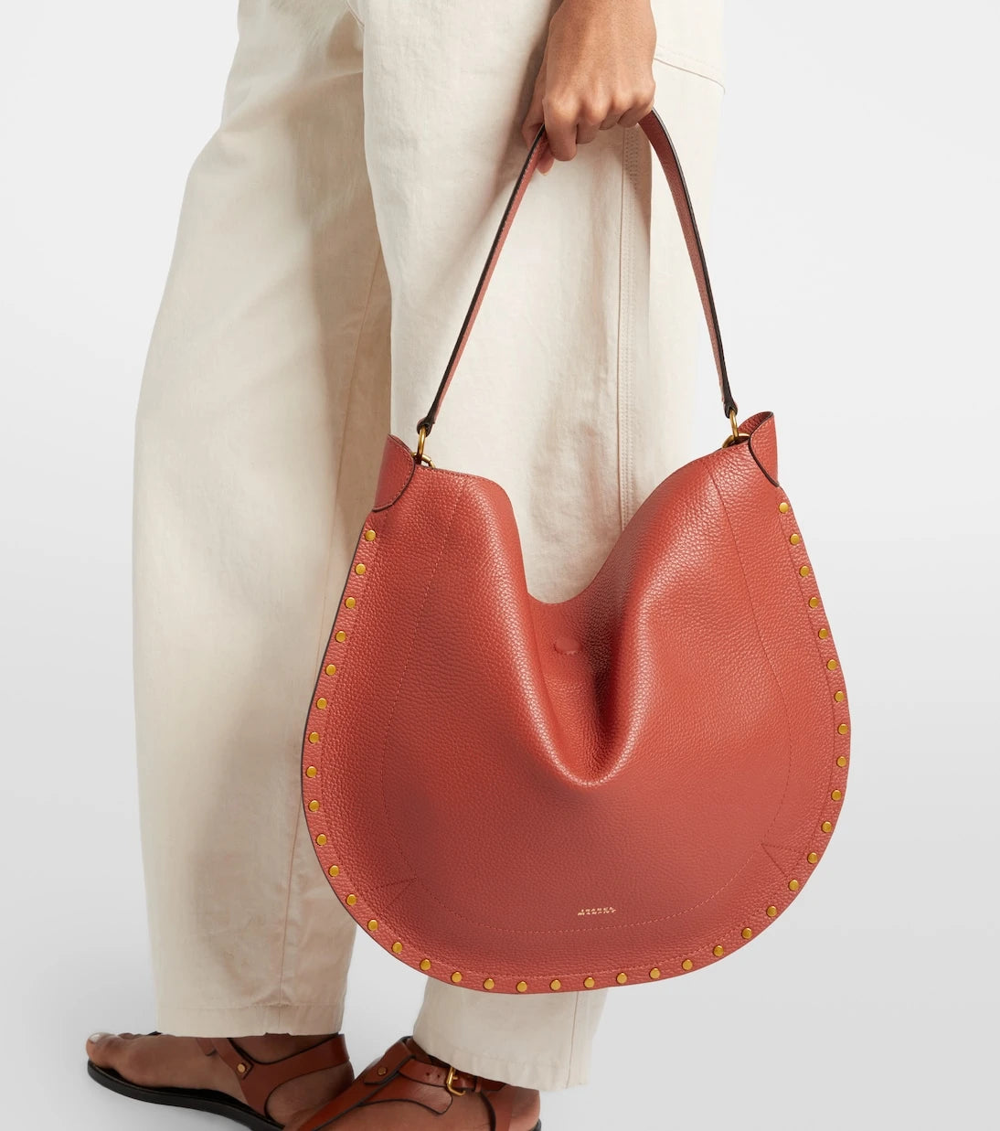 Isabel Marant - Oskan Soft leather shoulder bag