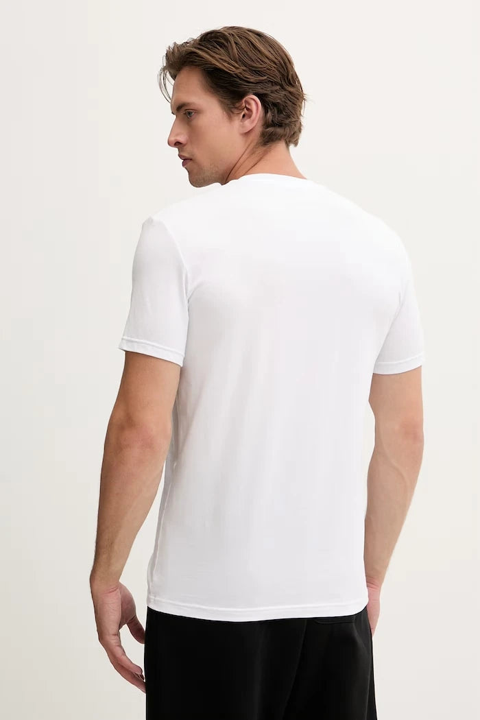 Emporio Armani Underwear Erkek Pamuk Elastan Basic Tişört 2’li