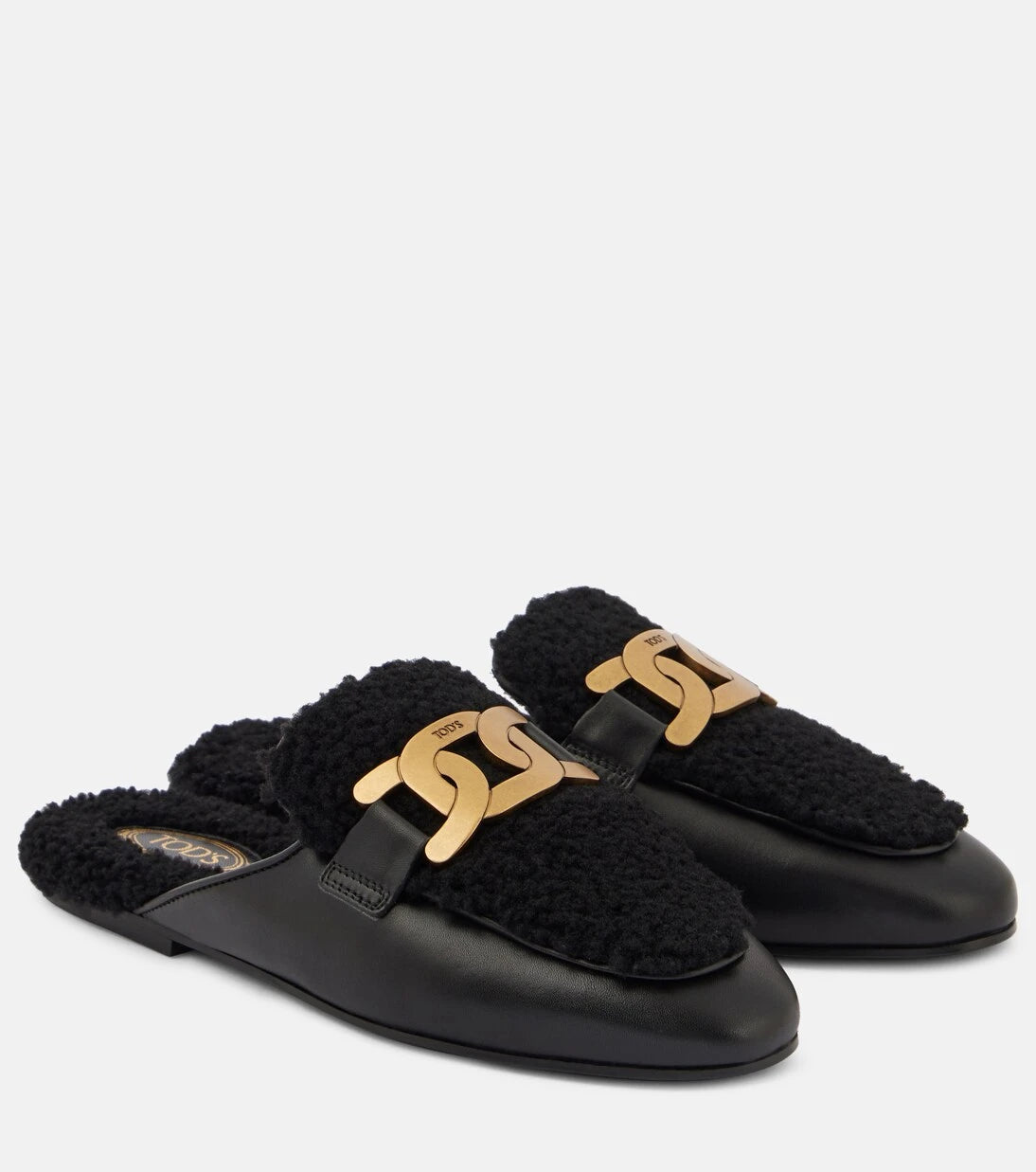 Tod's - حذاء ميول "كاتينا كيت" من جلد الشيرلينغ والجلد