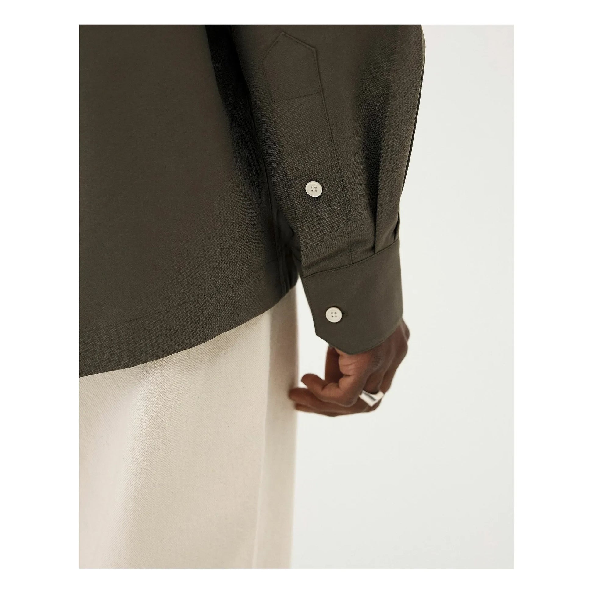 Noyoco - Bora organic cotton shirt | Khaki