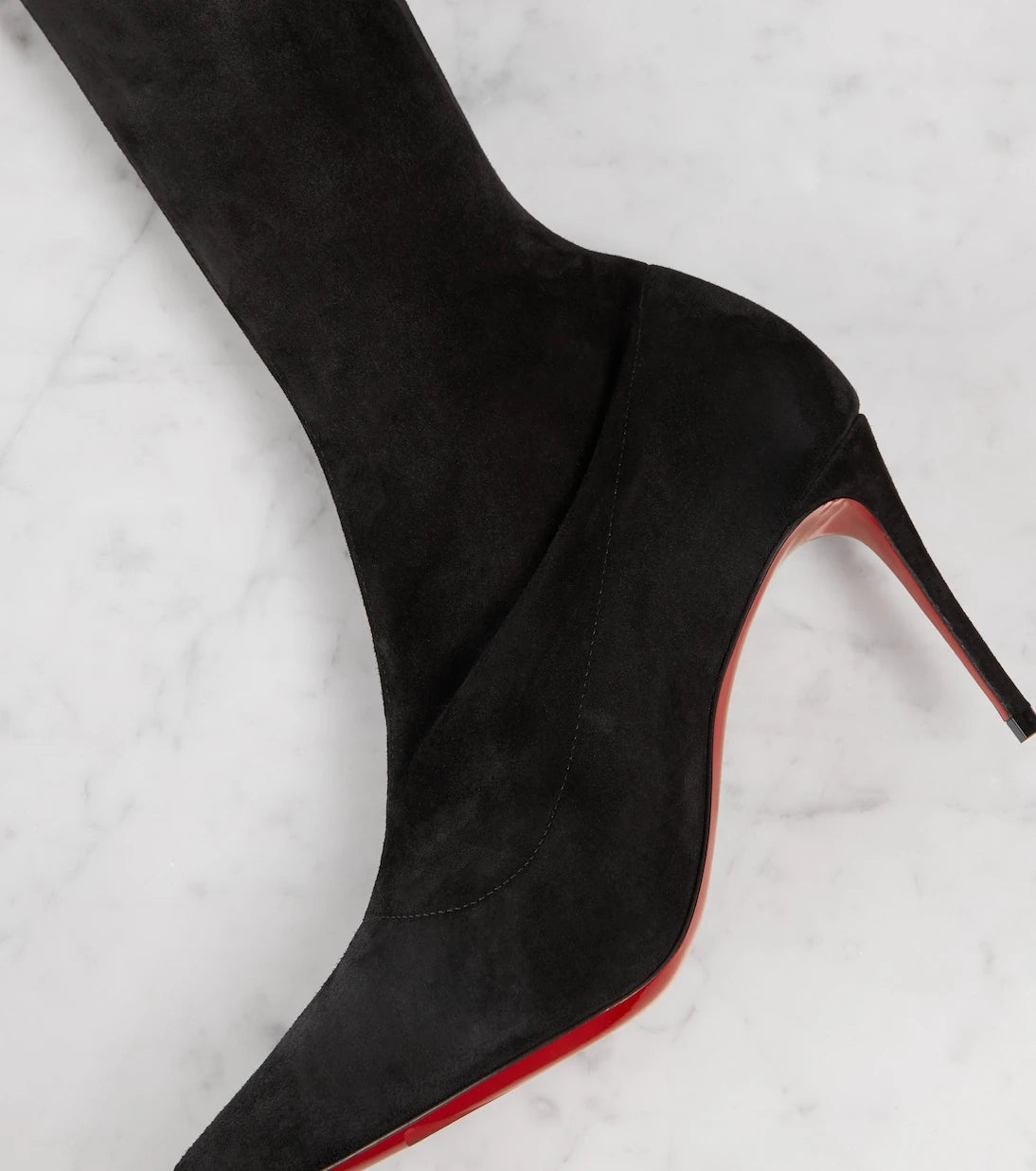 Christian Louboutin - Kate Botta 85 suede over-the-knee boots