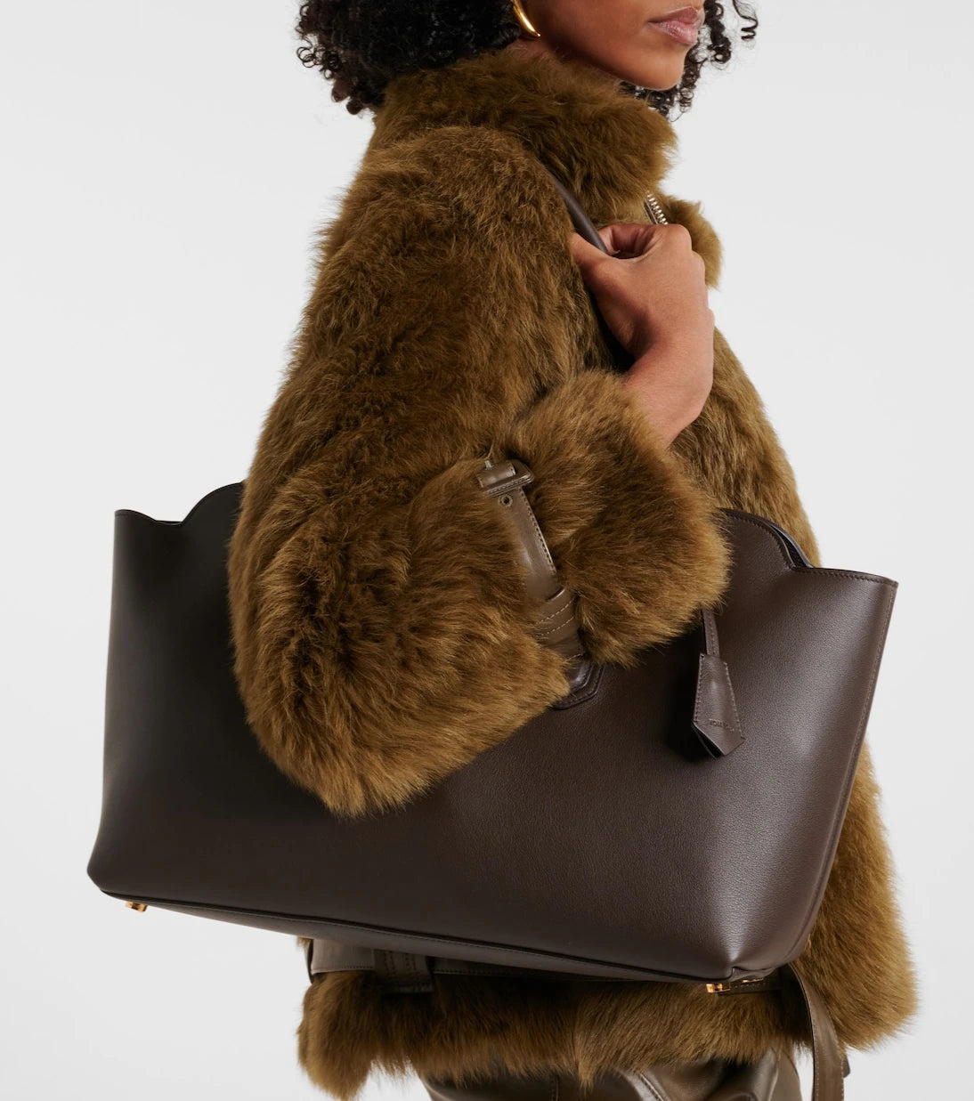 Tom Ford - Alexander Large leather shoulder bag