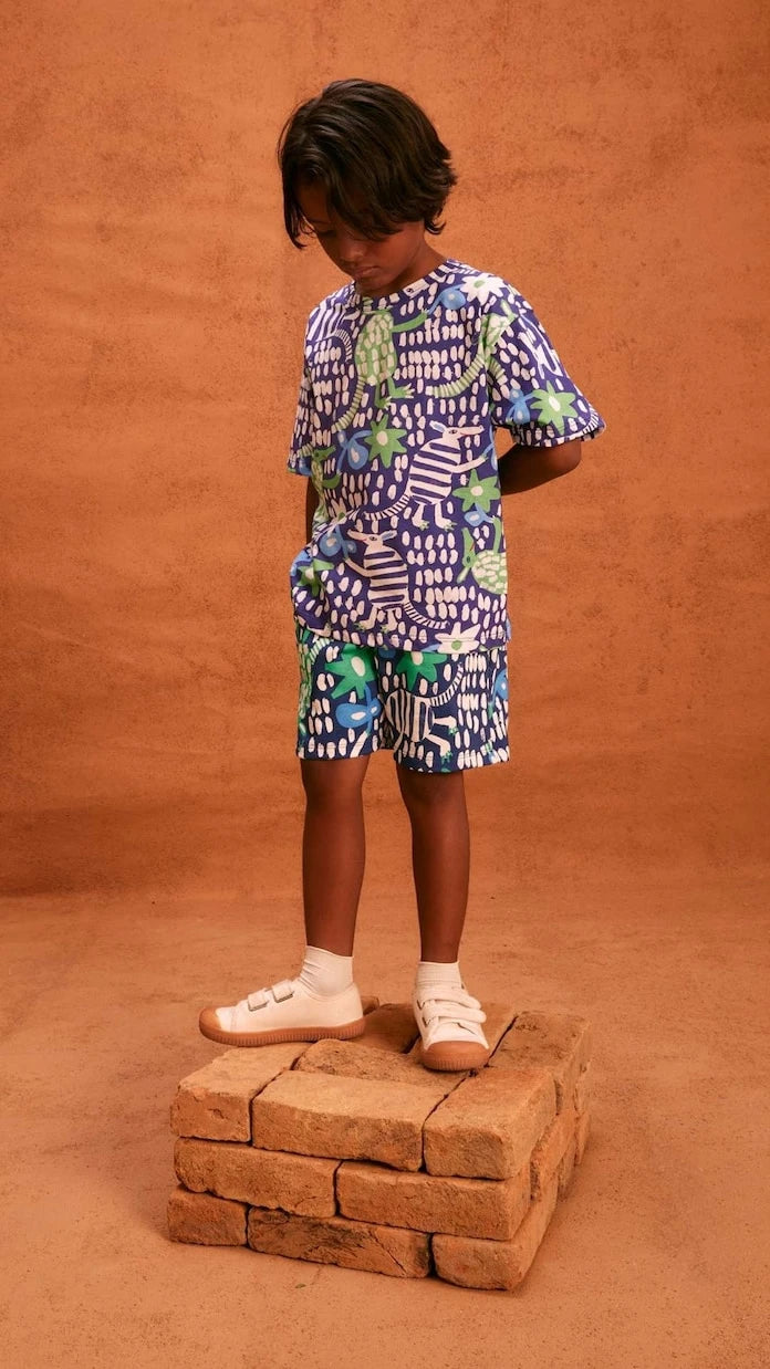 Fábula - Printed cotton jersey T-shirt