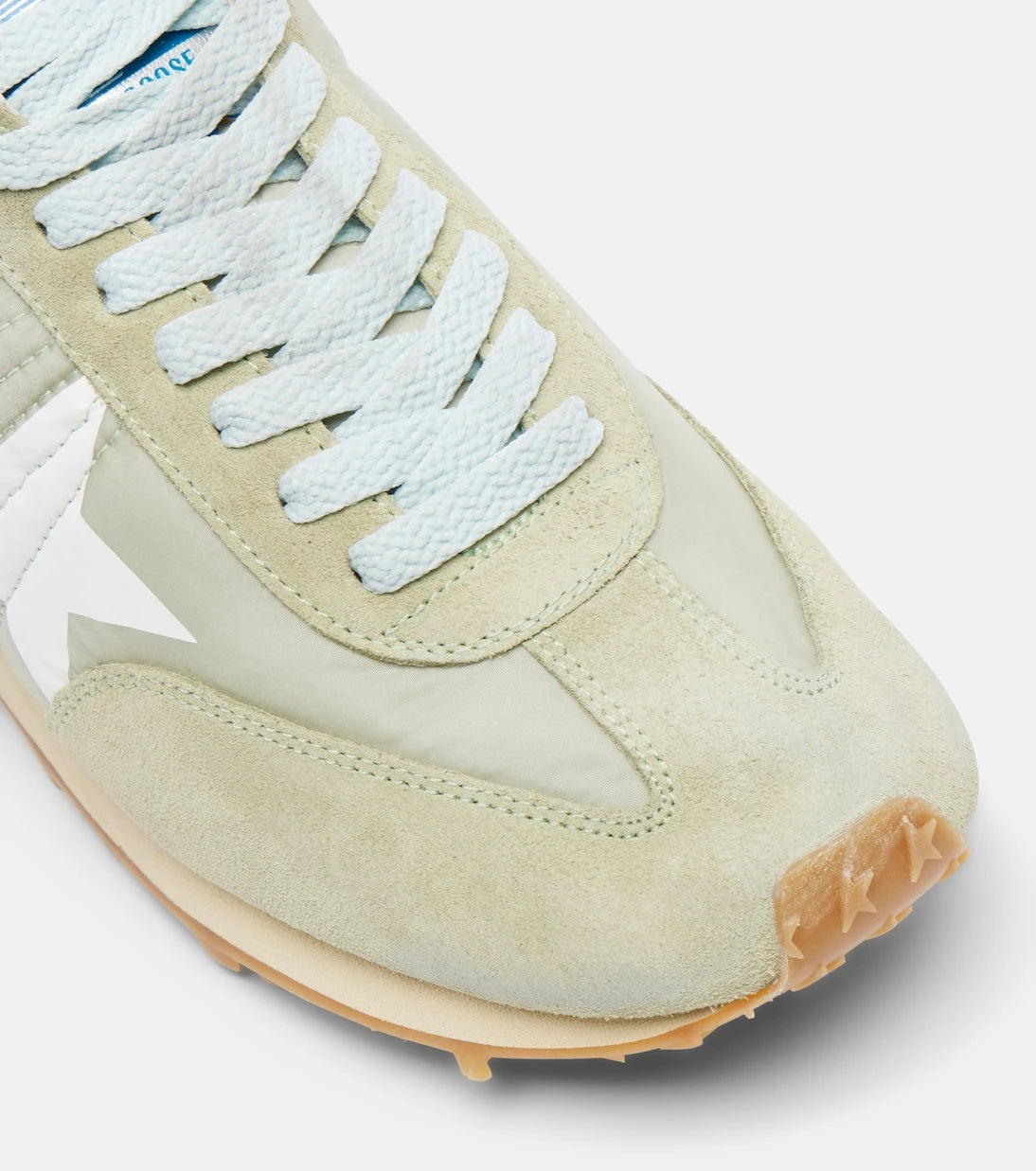 Golden Goose - Running Marathon suede-trimmed sneakers