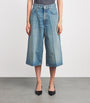 Haikure Blue Denim Belle Long Shorts