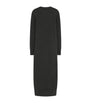 The Row Black Loter Cashmere Maxi Dress