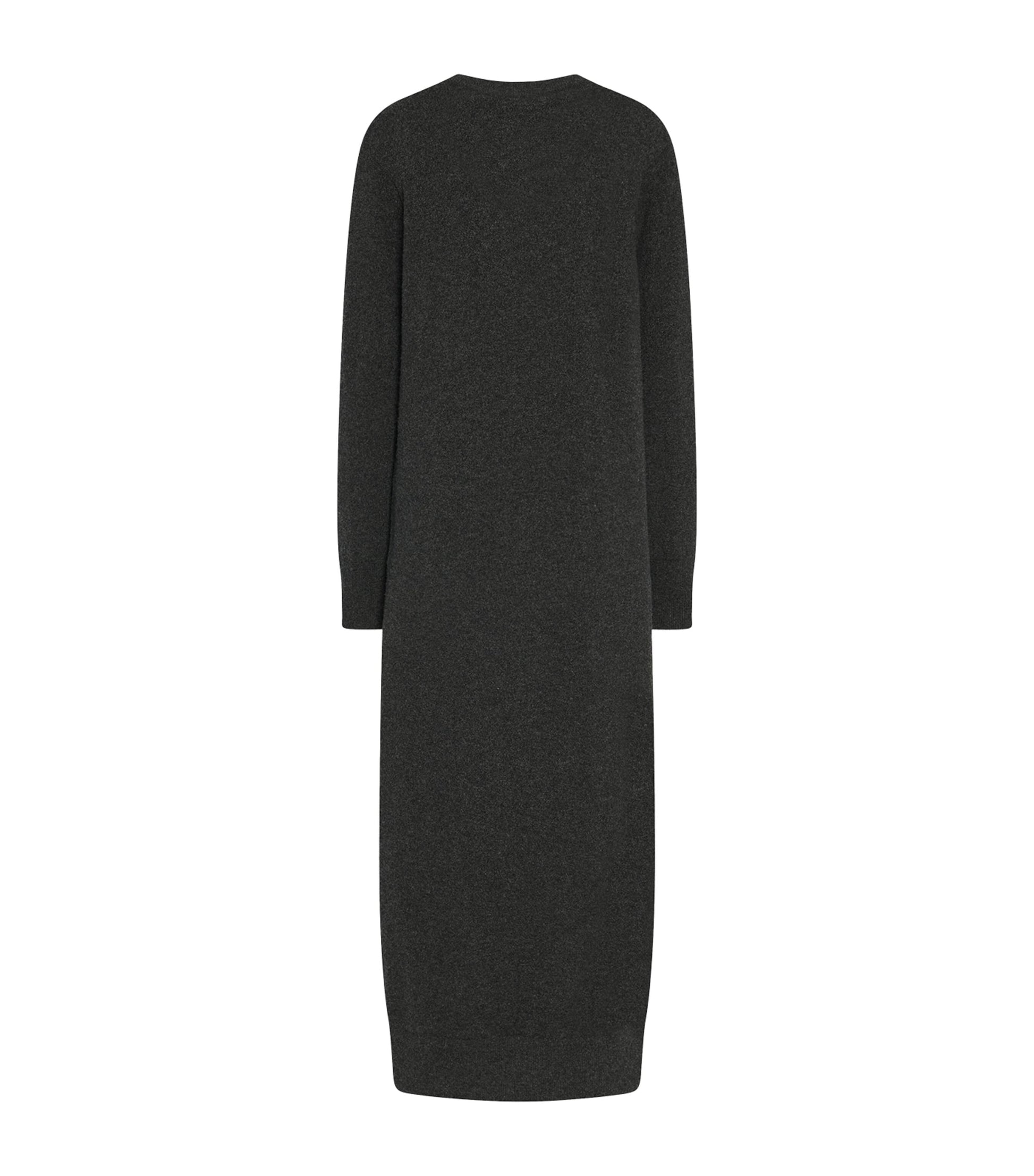 The Row Black Loter Cashmere Maxi Dress