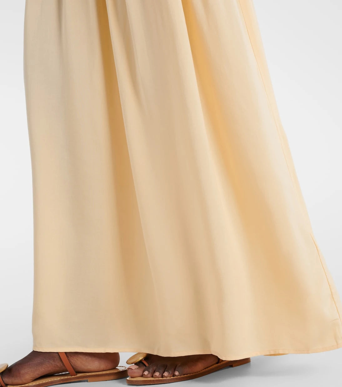 Faithfull - Hedy strapless linen maxi dress