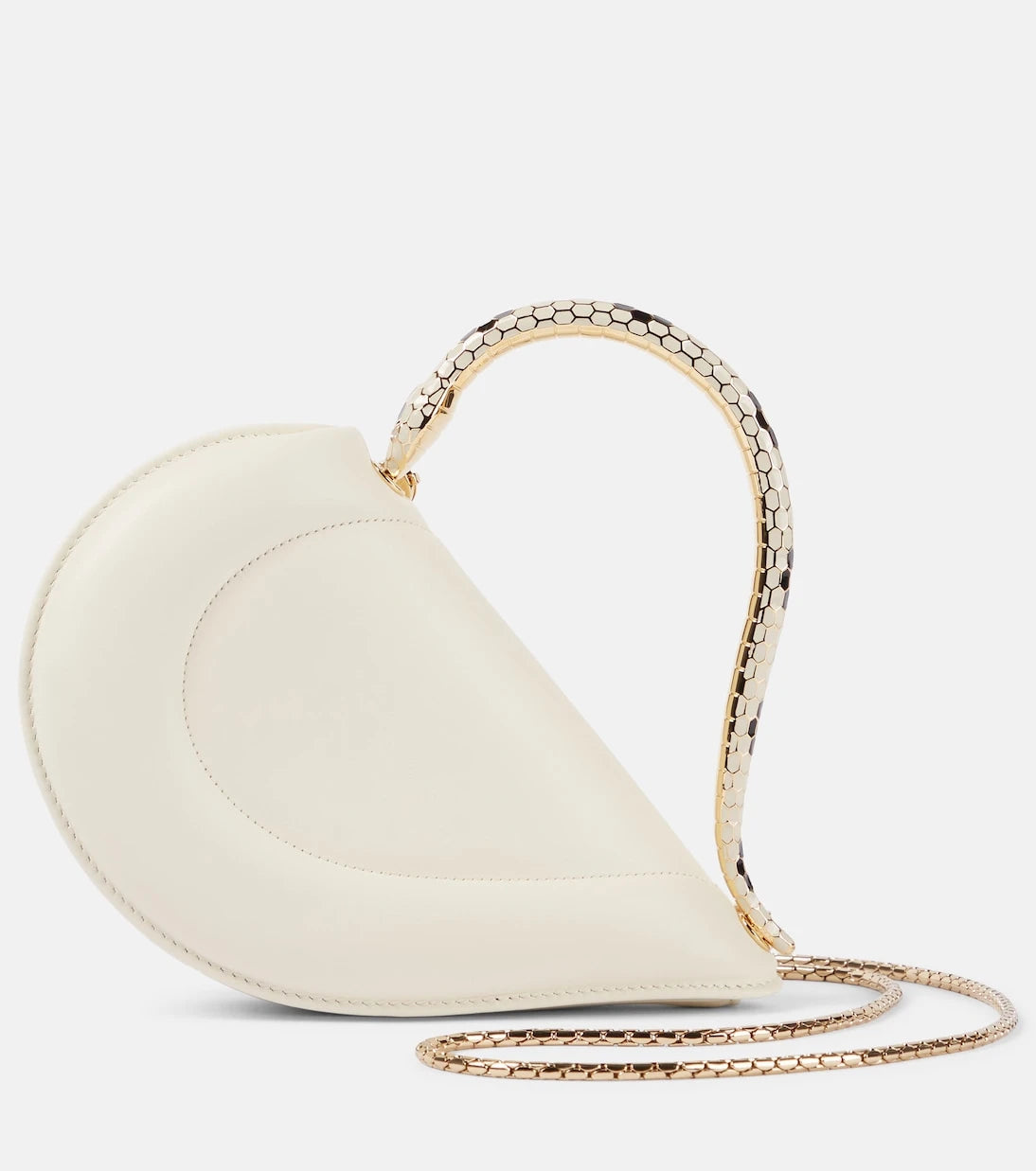 Bvlgari - Serpenti Cuore 1968 leather top-handle bag
