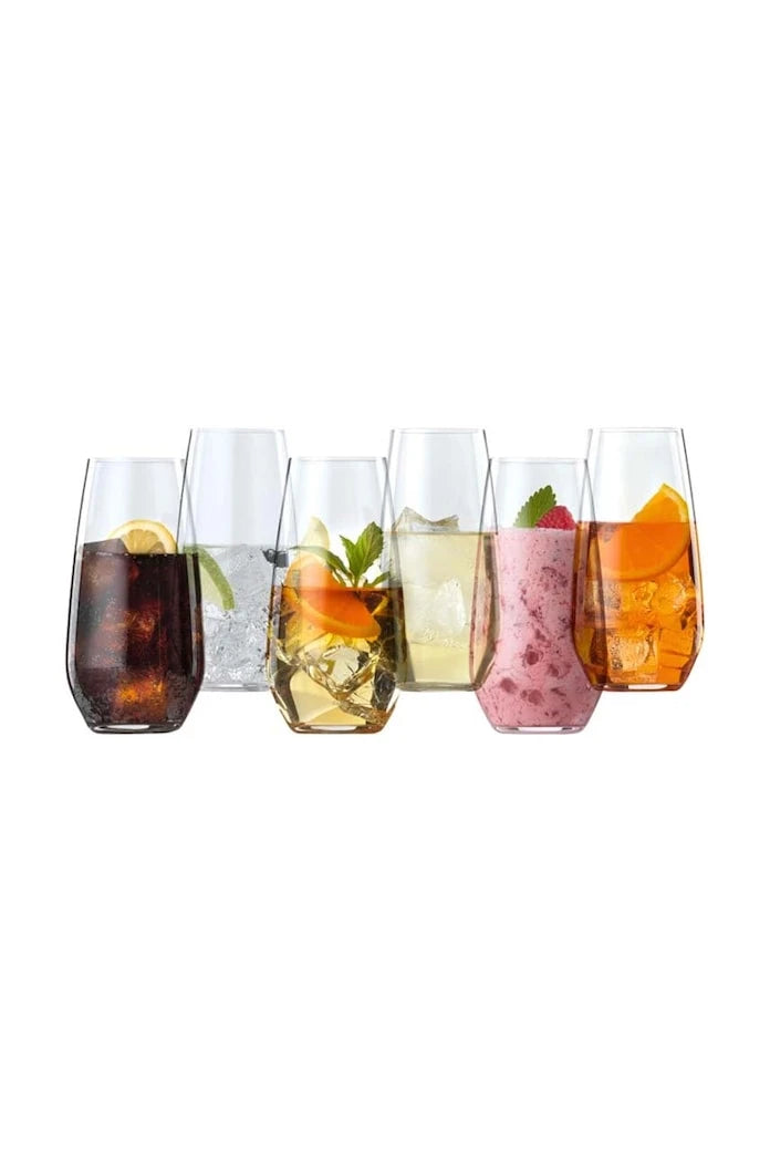 Spiegelau Authentis Casual Summer Drink 550 ml Bardak Seti (6 Adet)