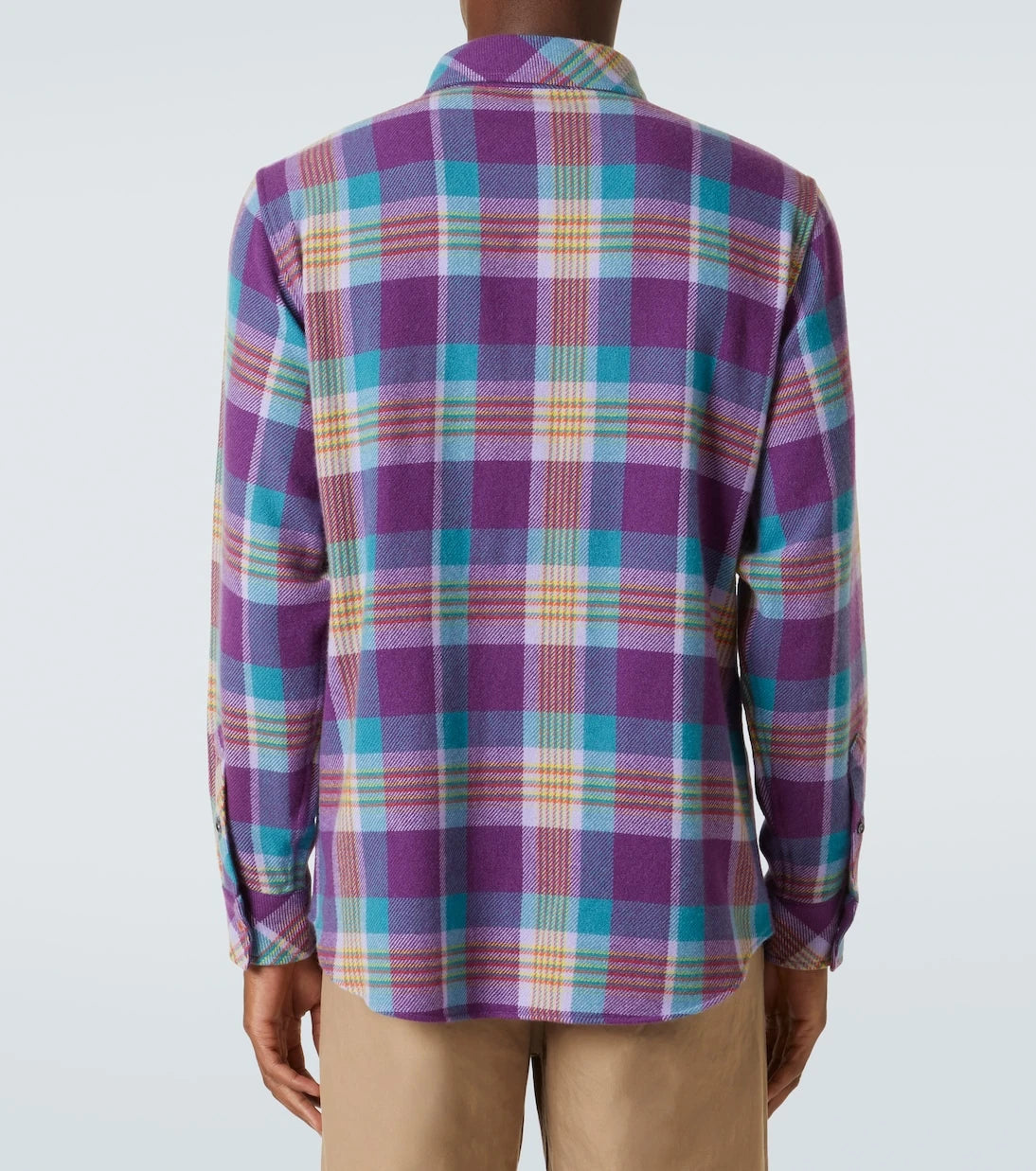 God's True Cashmere - Checked cashmere shirt