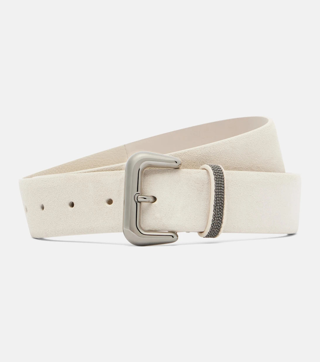 Brunello Cucinelli - Monili suede belt