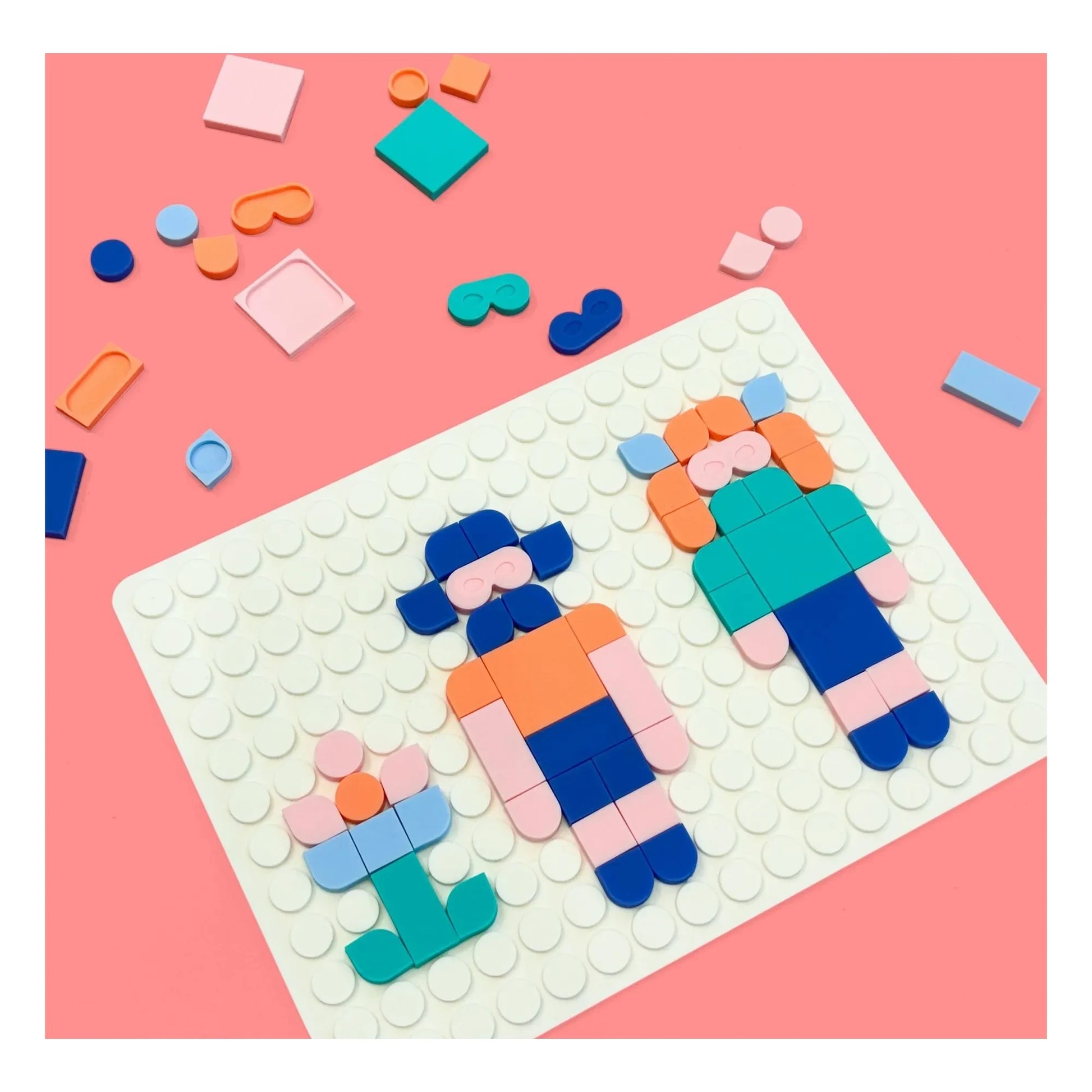 Superpetit - Silipop clip-on mosaic set