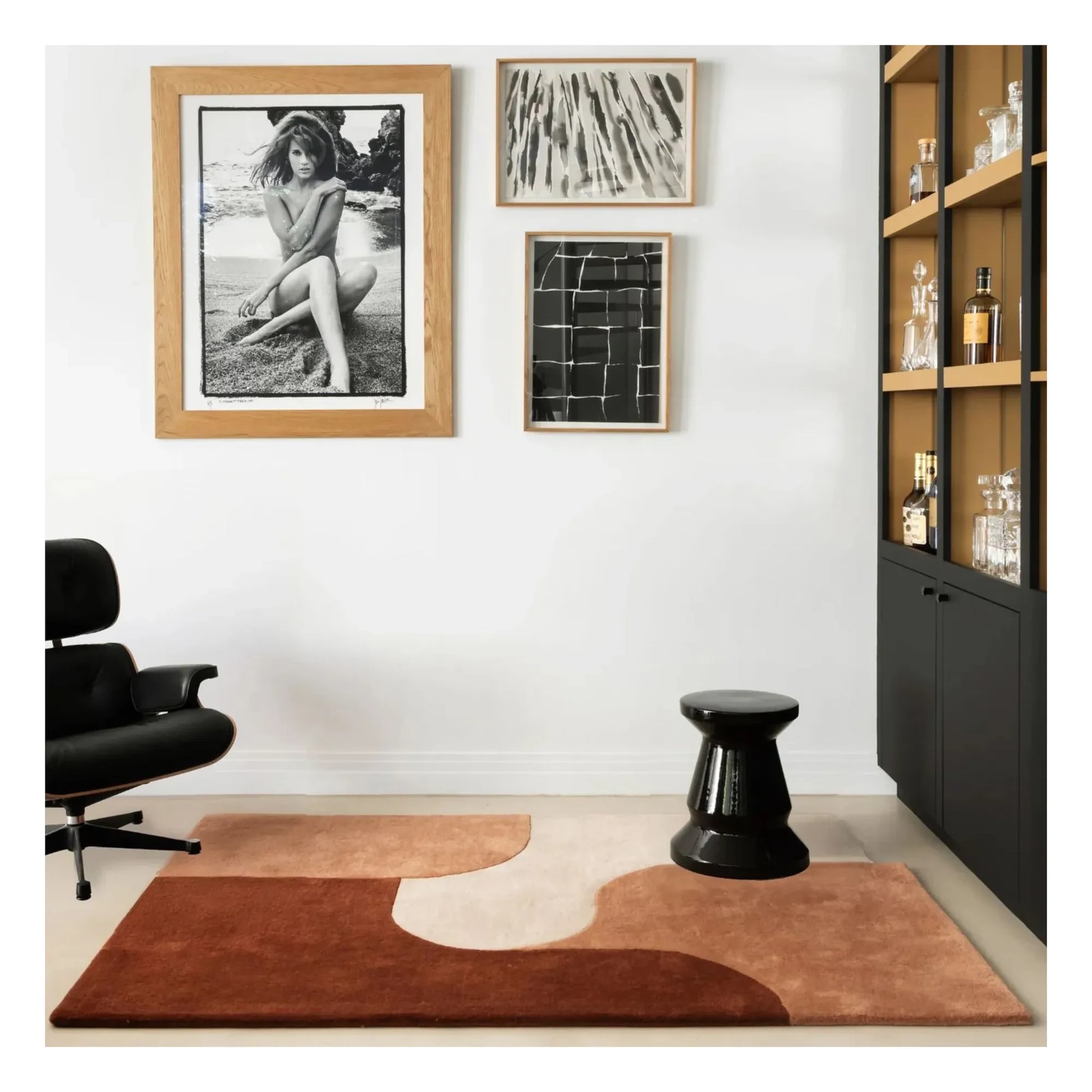 Edito - Dune wool carpet | Copper red