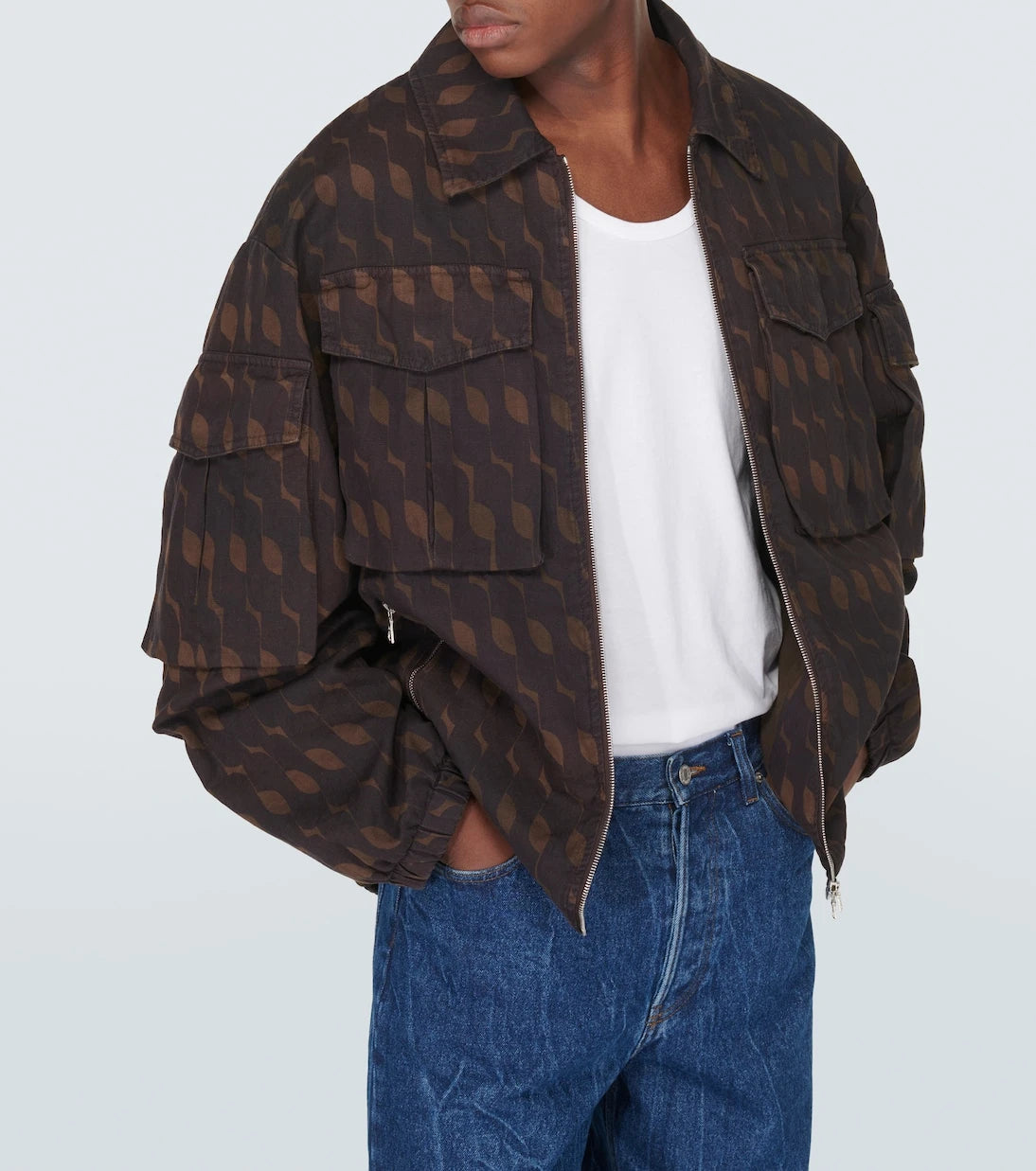 Dries Van Noten - Vidway cotton-blend field jacket